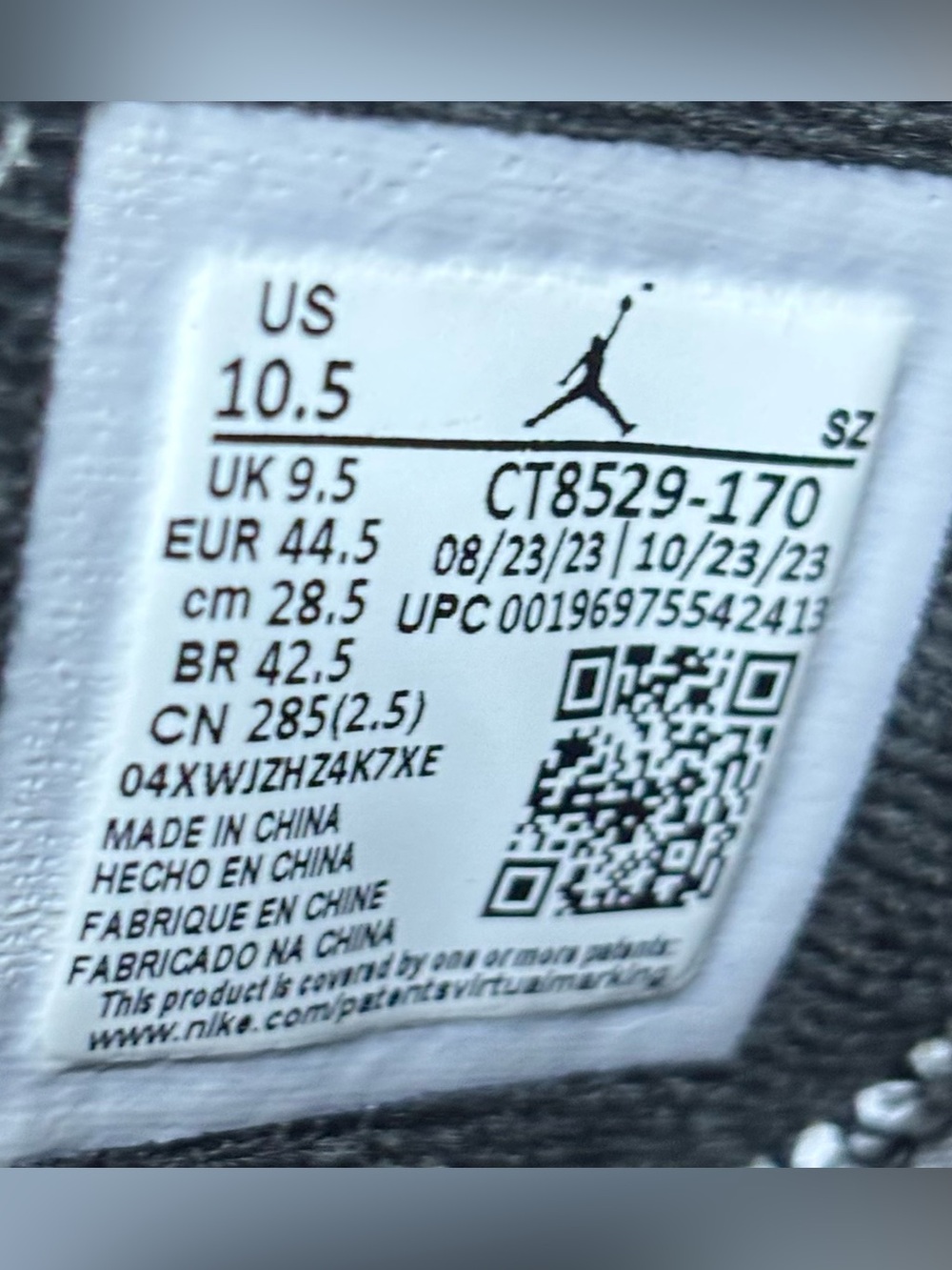 Jordan 6 Retro Yellow Ochre 2024 Size 10.5 - Picture 6 of 7